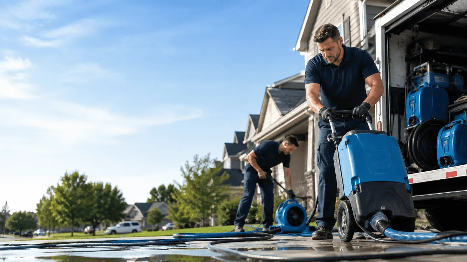 Sump Pump Failure being performed in Farmersville, OH